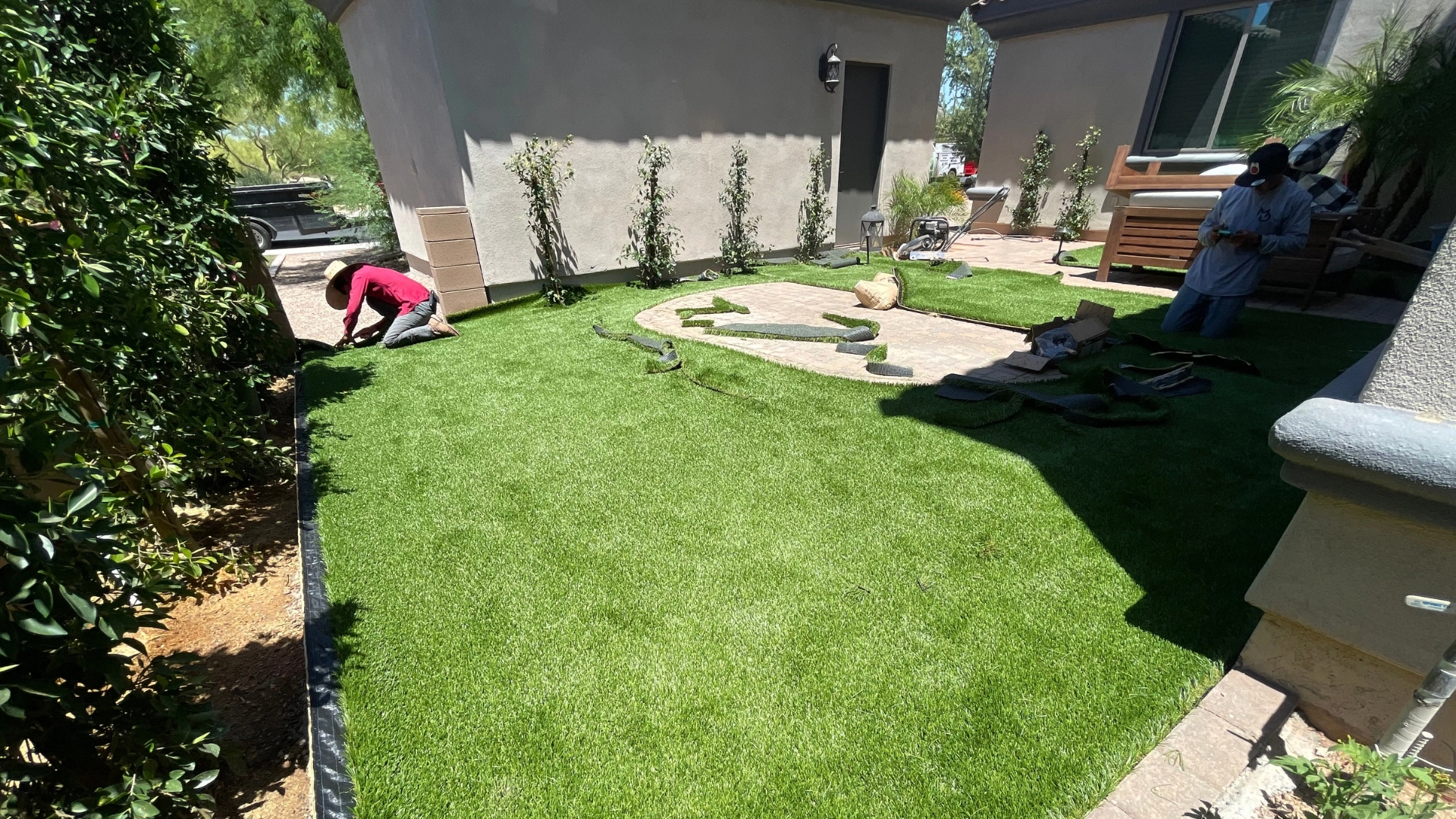 Cave Creek Turf, Irrigation, Plants, Pavers