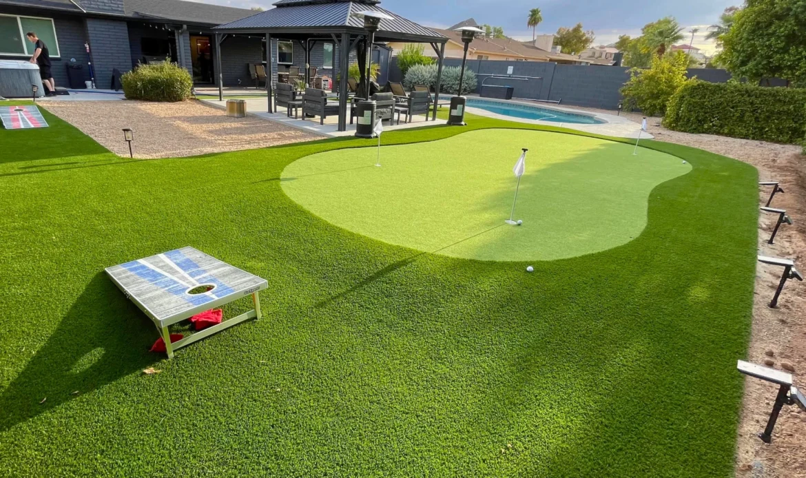 custom putting green turf arizona