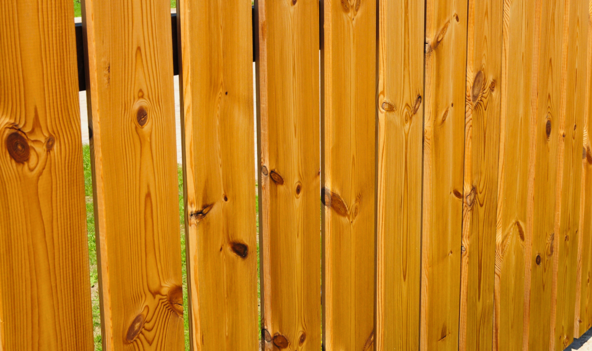 wood fence