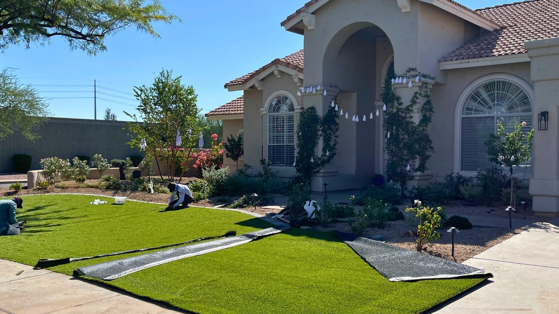 turf installer prices