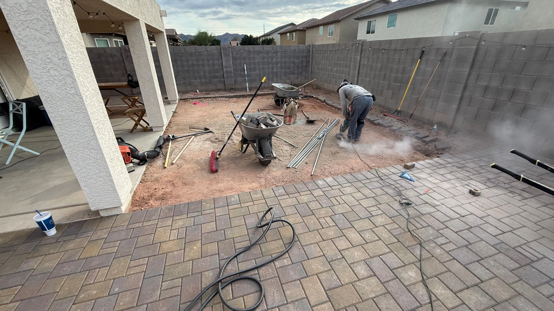 South Phoenix Gazebo Before